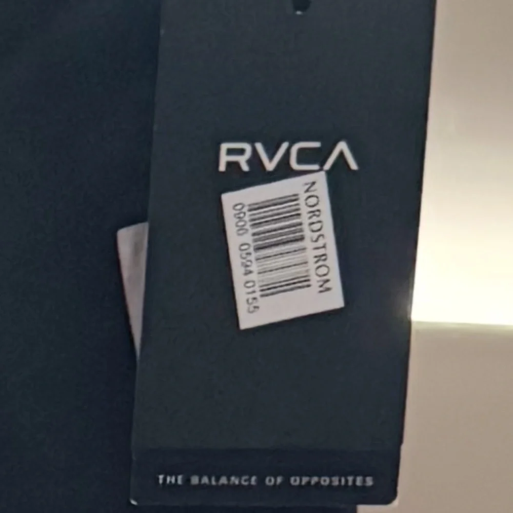 RVCA Kids Casual Black Pants - Picture 2 of 3